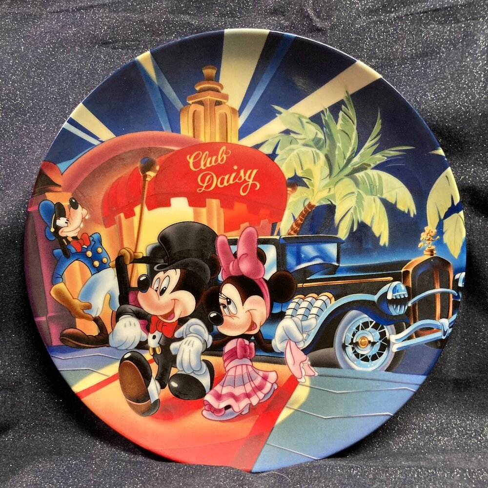1987 Disney Mickey Mouse Club Daisy MGM Studios Limited Edition Plate